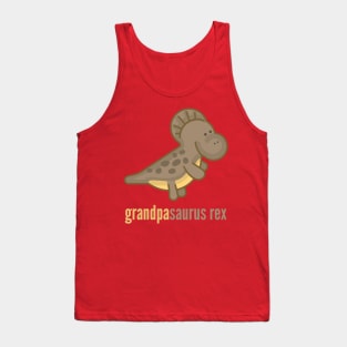 Grandpasaurus Rex T-Shirt Family Dinosaur Shirts Tank Top